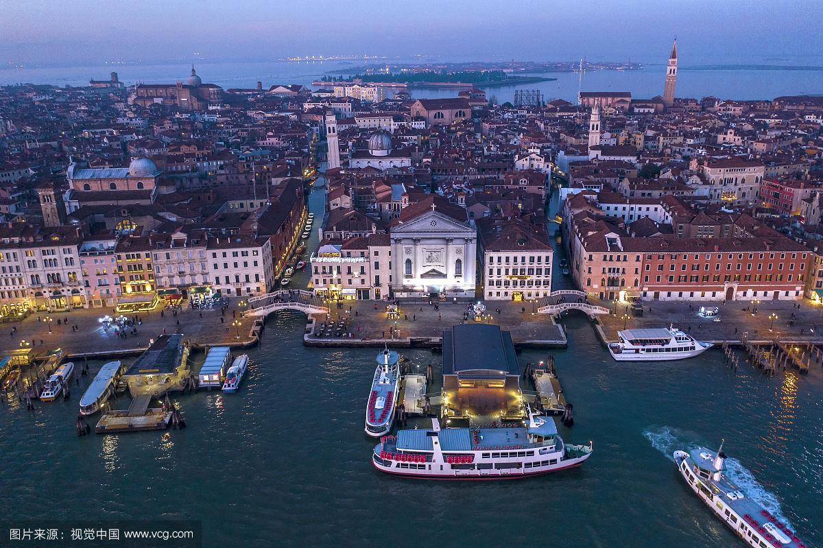 威尼斯运河航拍（威尼斯航拍视频）